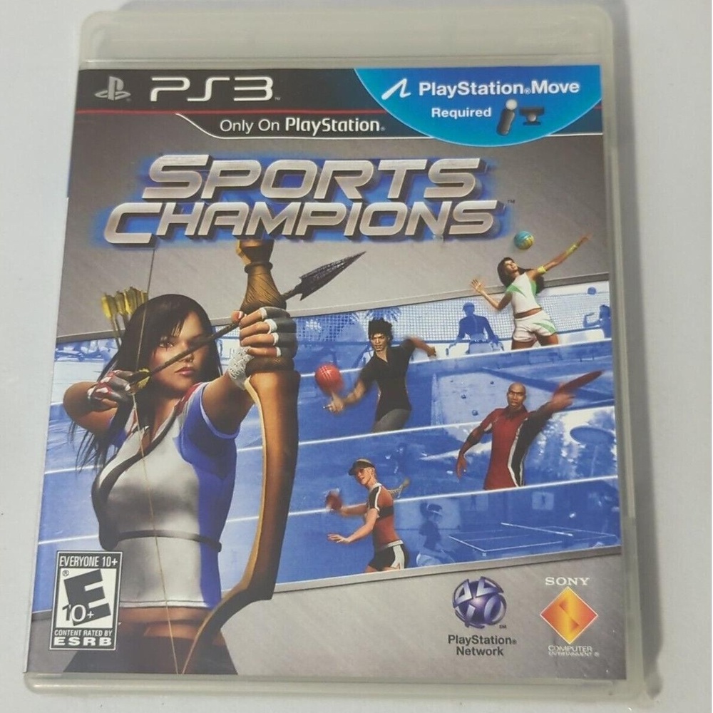 Sports Champions (Sony PlayStation 3,‎ 2012) PS3 Move Complete and Tested